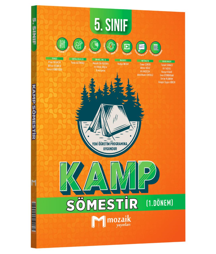 5.SINIF MOZAİK SÖMESTİR (1.DÖNEM) KAMP - 2025-26